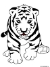 Розмальовка Тигра